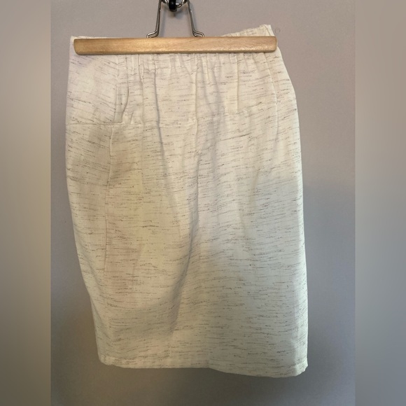 VINTAGE beige draped skirt - Picture 3 of 3
